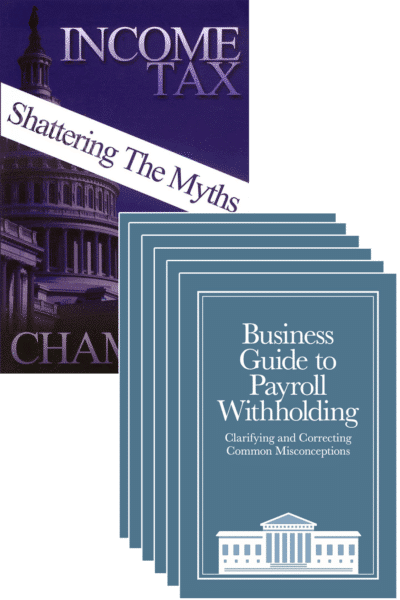 Dr. Reality Withholding Guide 6-Pack + Income Tax: Shattering the Myths