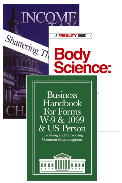 Business W-9 Handbook + Income Tax: Shattering the Myths + Body Science