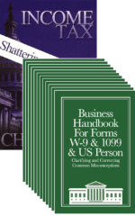 12-pack Business W-9 Handbook with Income Tax: Shattering the Myths