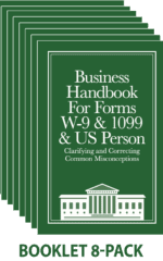 Business W-9 Handbook 8-pack