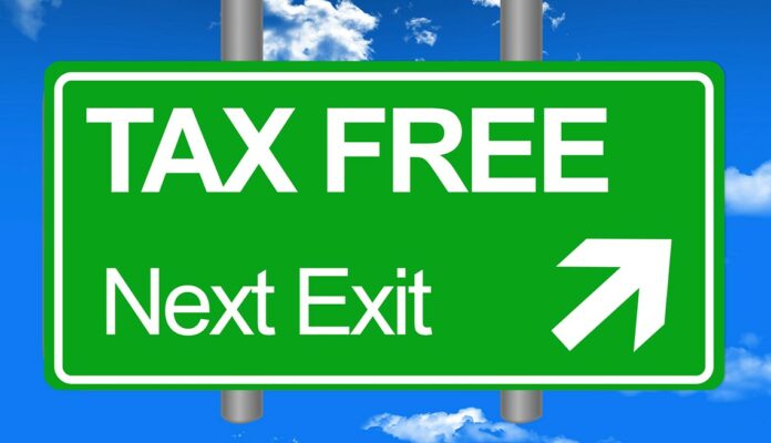Tax Free Exit Sign Graphic Tax Free - Next Exit